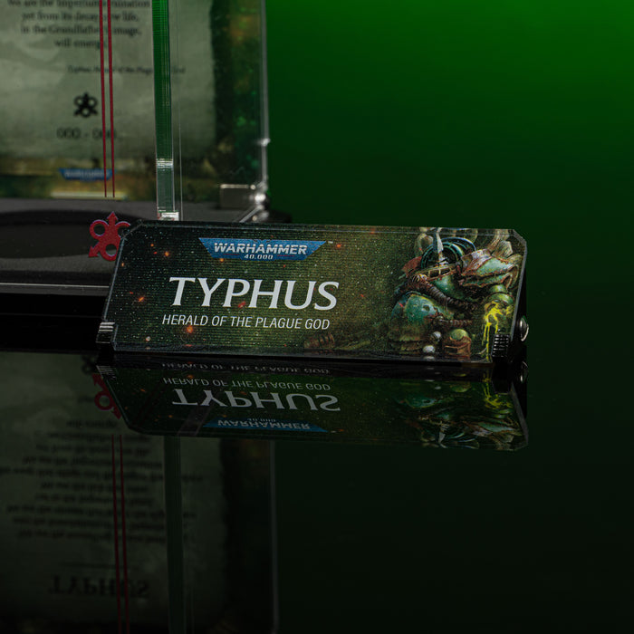 Limited Edition Display Case for Warhammer® 40,000 Typhus, Herald of the Plague God