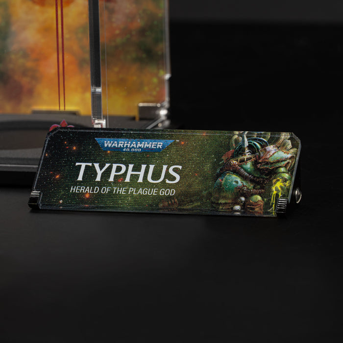 Display Case for Warhammer® 40,000 Typhus, Herald of the Plague God