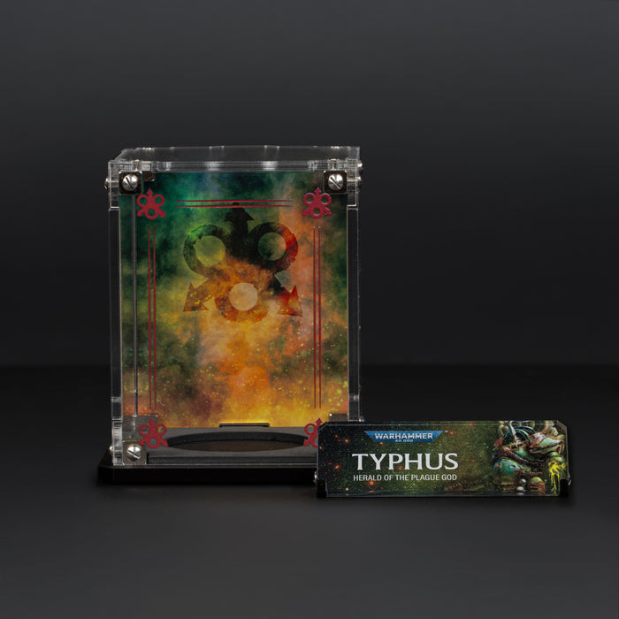 Display Case for Warhammer® 40,000 Typhus, Herald of the Plague God