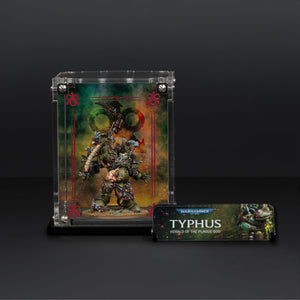 Display Case for Warhammer® 40,000 Typhus, Herald of the Plague God
