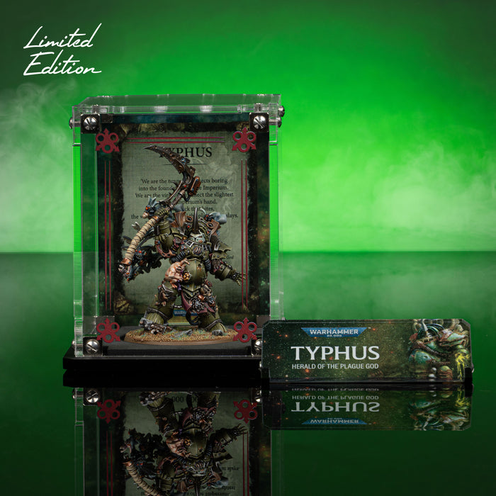 Limited Edition Display Case for Warhammer® 40,000 Typhus, Herald of the Plague God