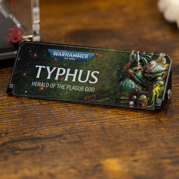 Display Case for Warhammer® 40,000 Typhus, Herald of the Plague God