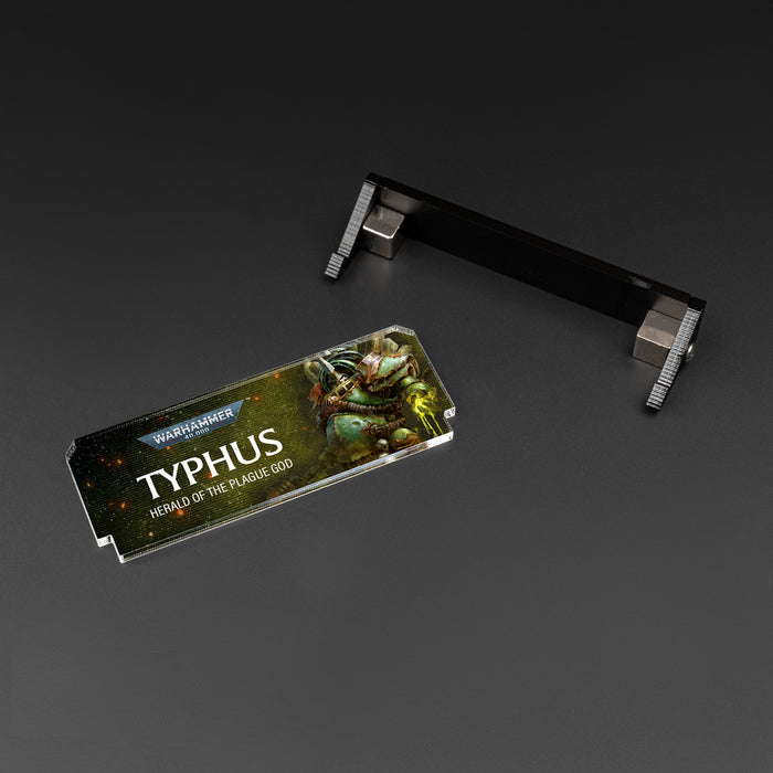Plaque for Warhammer® 40,000 Typhus, Herald of the Plague God