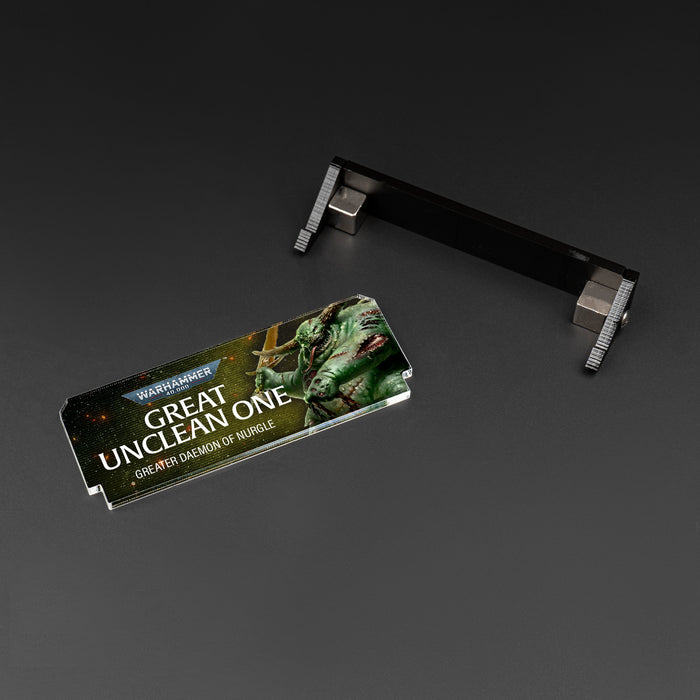 Plaque for Warhammer® 40,000 Great Unclean One