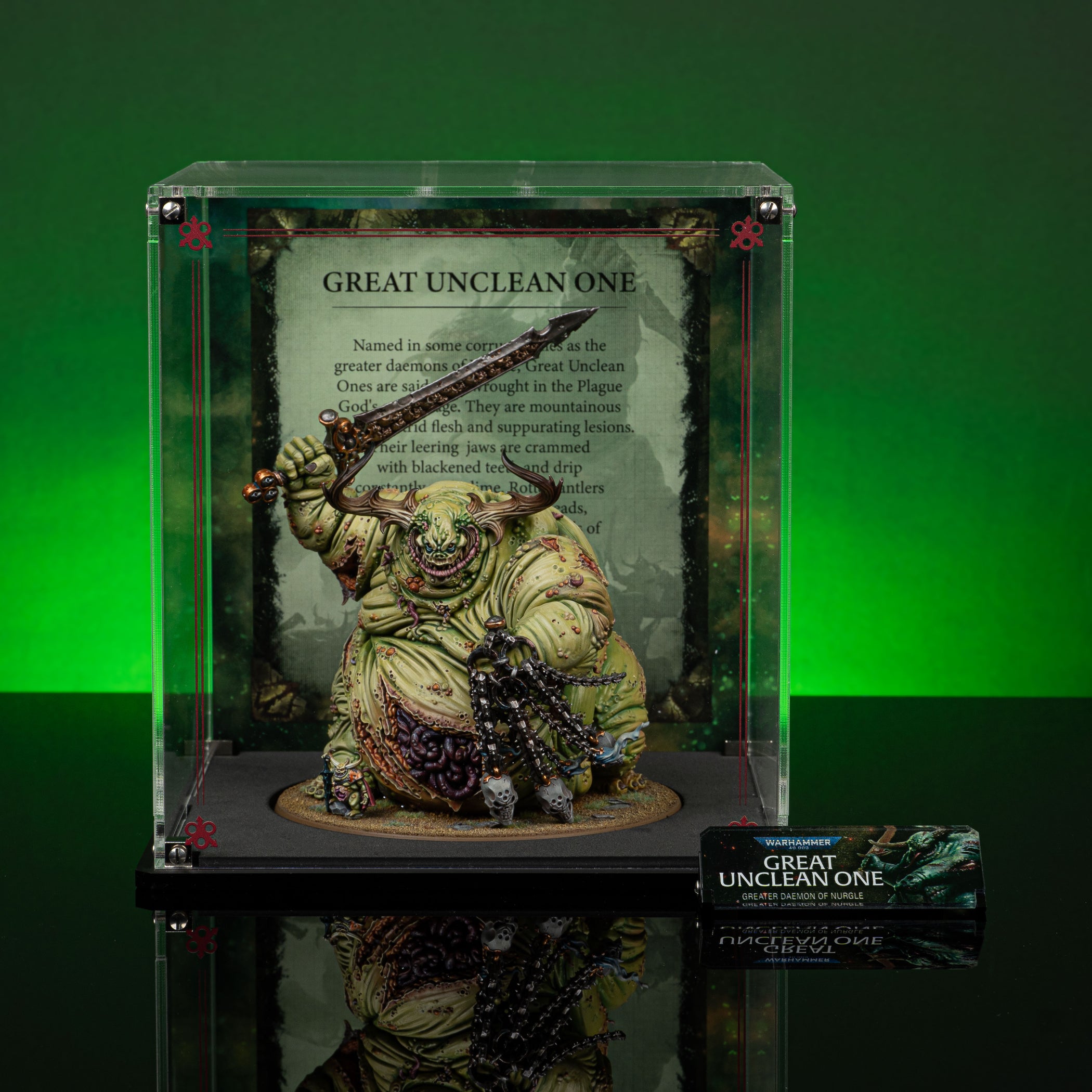 Display Case for Warhammer 40,000 Great Unclean One — Wicked Brick