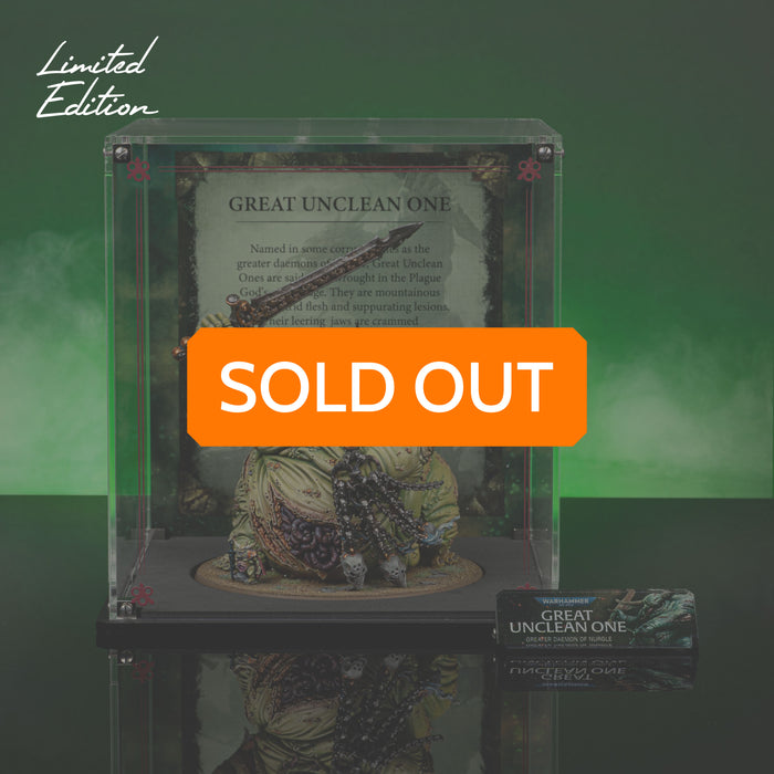 Limited Edition Display Case for Warhammer® 40,000 Great Unclean One