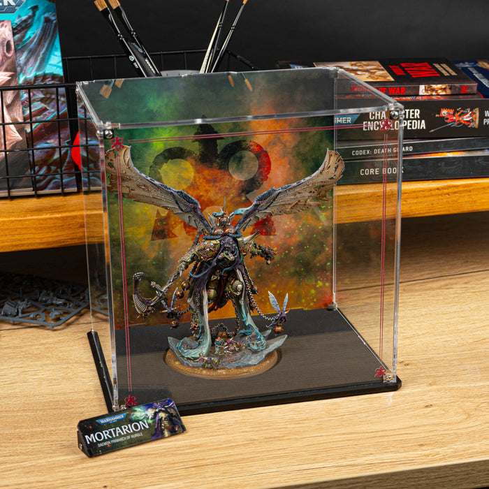 Display Case for Warhammer® 40,000 Mortarion, Daemon Primarch of Nurgle