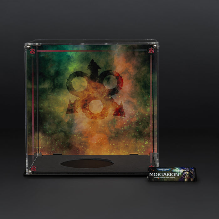 Display Case for Warhammer® 40,000 Mortarion, Daemon Primarch of Nurgle