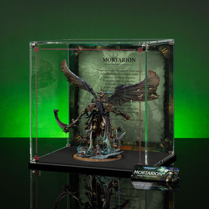 Limited Edition Display Case for Warhammer® 40,000 Mortarion, Daemon Primarch of Nurgle