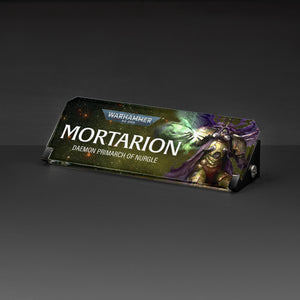 Plaque for Warhammer 40,000 Mortarion, Daemon Primarch of Nurgle Plaque for Warhammer 40,000 Mortarion, Daemon Primarch of Nurgle