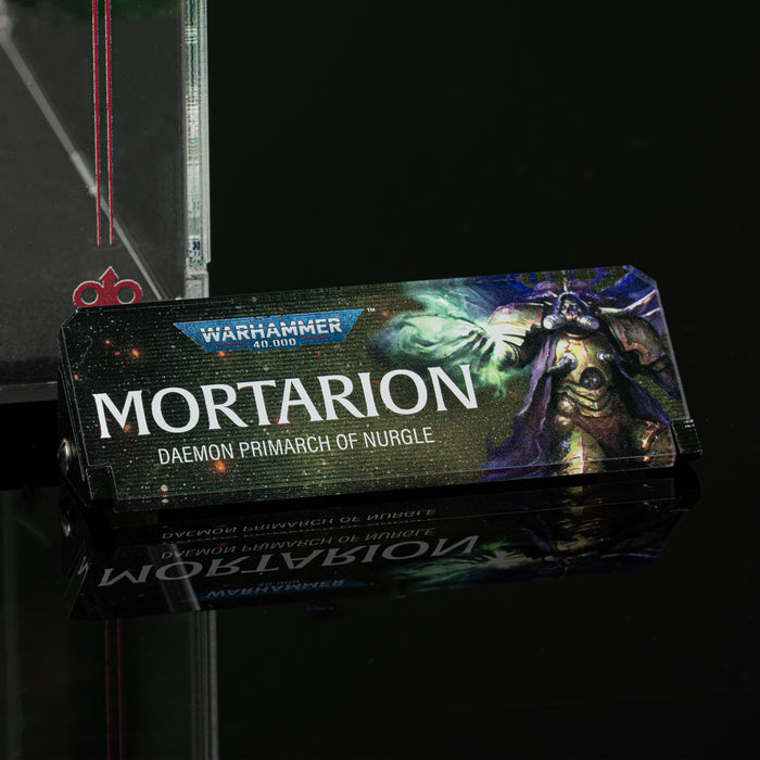 Limited Edition Display Case for Warhammer® 40,000 Mortarion, Daemon Primarch of Nurgle