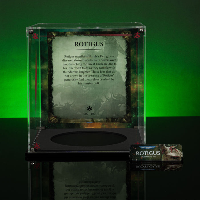 Limited Edition Display Case for Warhammer® 40,000 Rotigus
