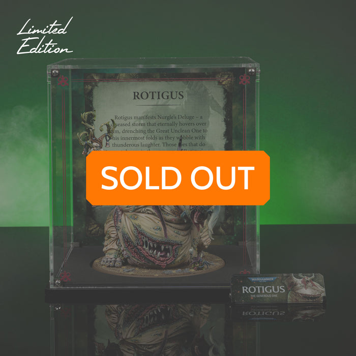 Limited Edition Display Case for Warhammer® 40,000 Rotigus