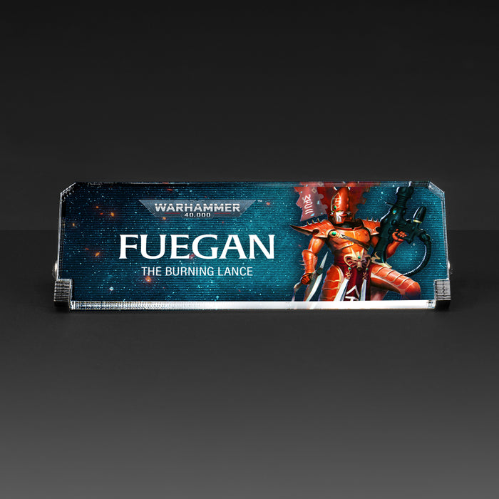 Plaque for Warhammer® 40,000 Fuegan