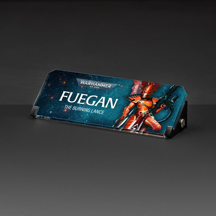 Plaque for Warhammer® 40,000 Fuegan