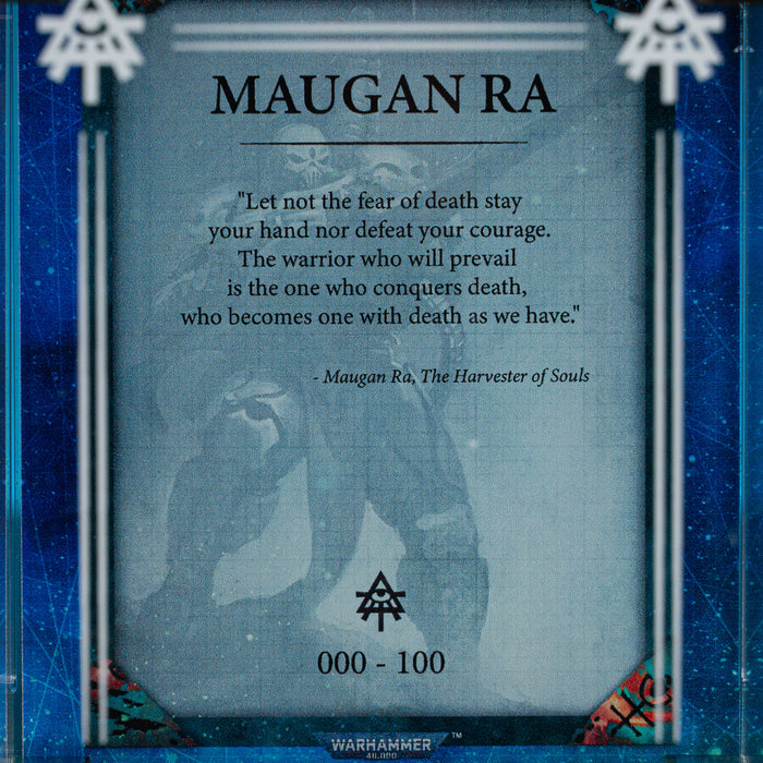 Limited Edition Display Case for Warhammer® 40,000 Maugan Ra