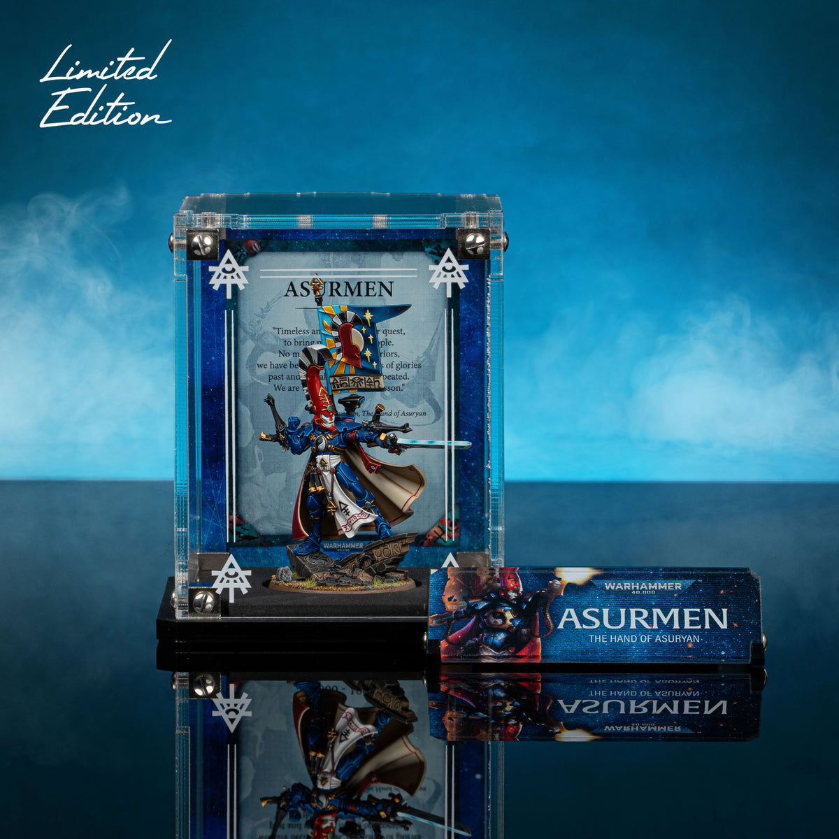 Display Case for Warhammer 40,000 Asurmen — Wicked Brick