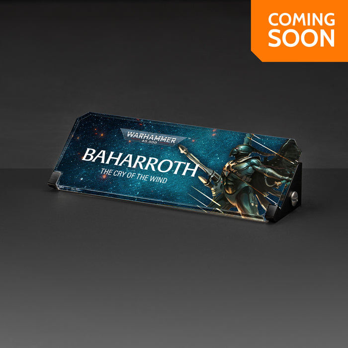 Plaque for Warhammer® 40,000 Baharroth
