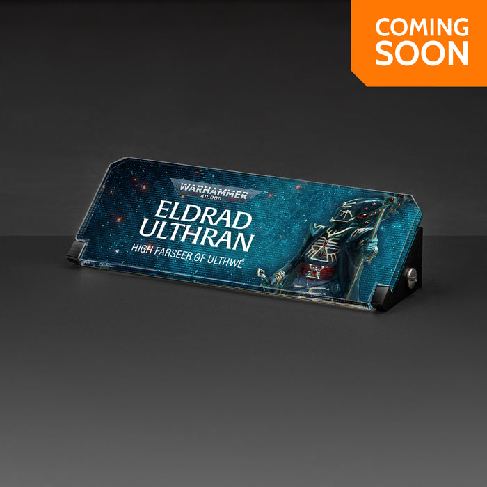 Plaque for Warhammer® 40,000 Eldrad Ulthran