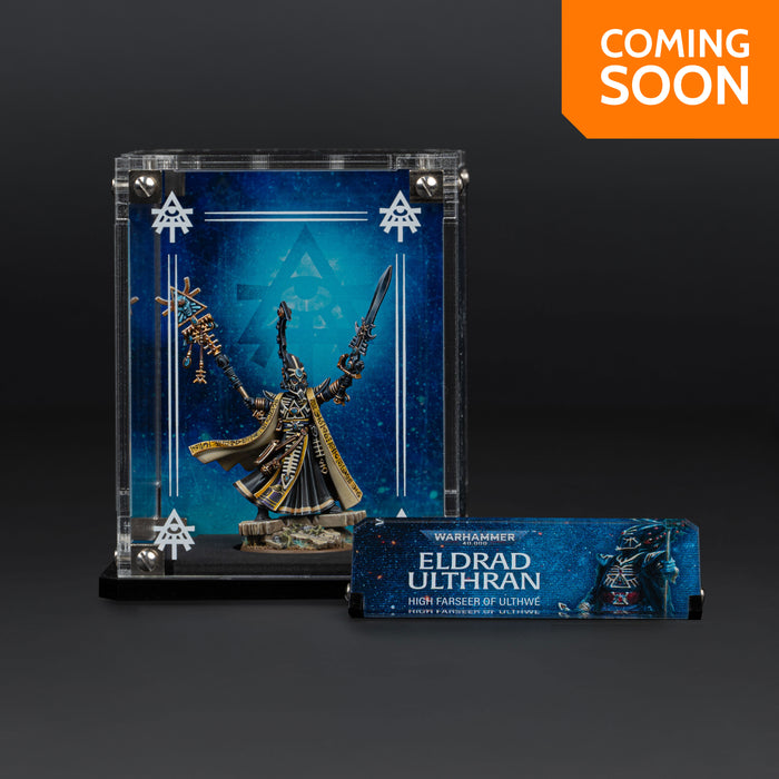 Display Case for Warhammer® 40,000 Eldrad Ulthran