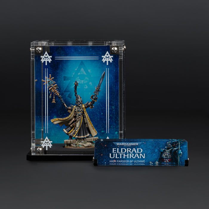 Display Case for Warhammer® 40,000 Eldrad Ulthran