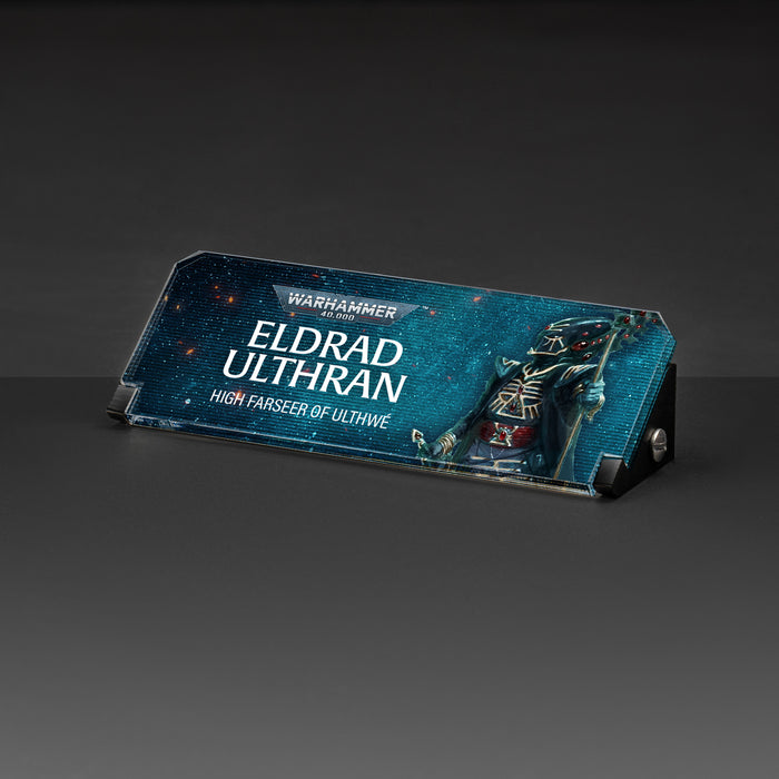 Plaque for Warhammer® 40,000 Eldrad Ulthran