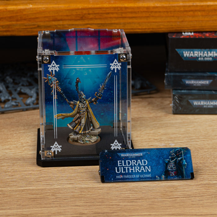Display Case for Warhammer® 40,000 Eldrad Ulthran