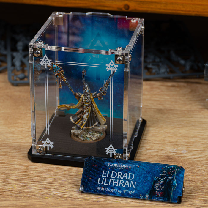 Display Case for Warhammer® 40,000 Eldrad Ulthran