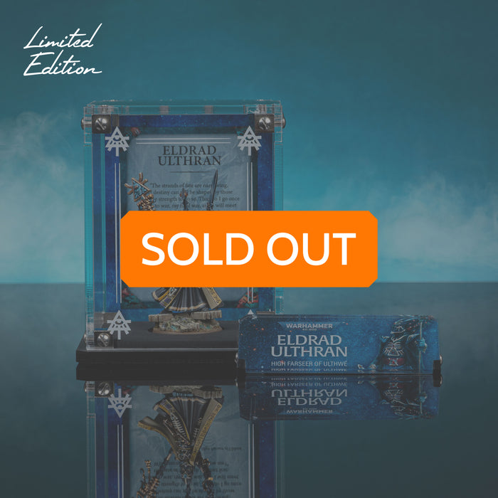 Limited Edition Display Case for Warhammer® 40,000 Eldrad Ulthran