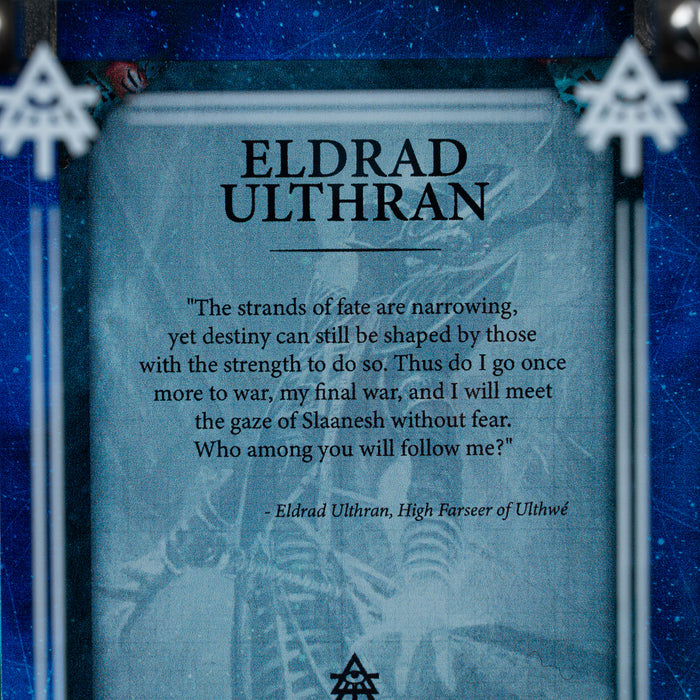 Limited Edition Display Case for Warhammer® 40,000 Eldrad Ulthran