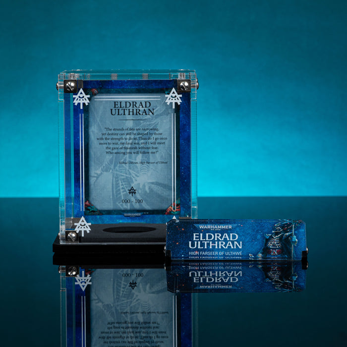 Limited Edition Display Case for Warhammer® 40,000 Eldrad Ulthran