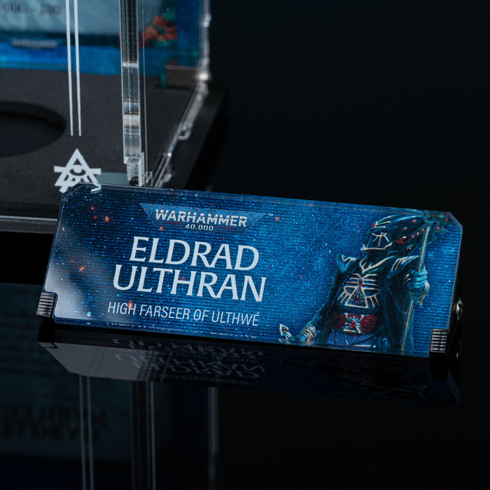 Limited Edition Display Case for Warhammer® 40,000 Eldrad Ulthran