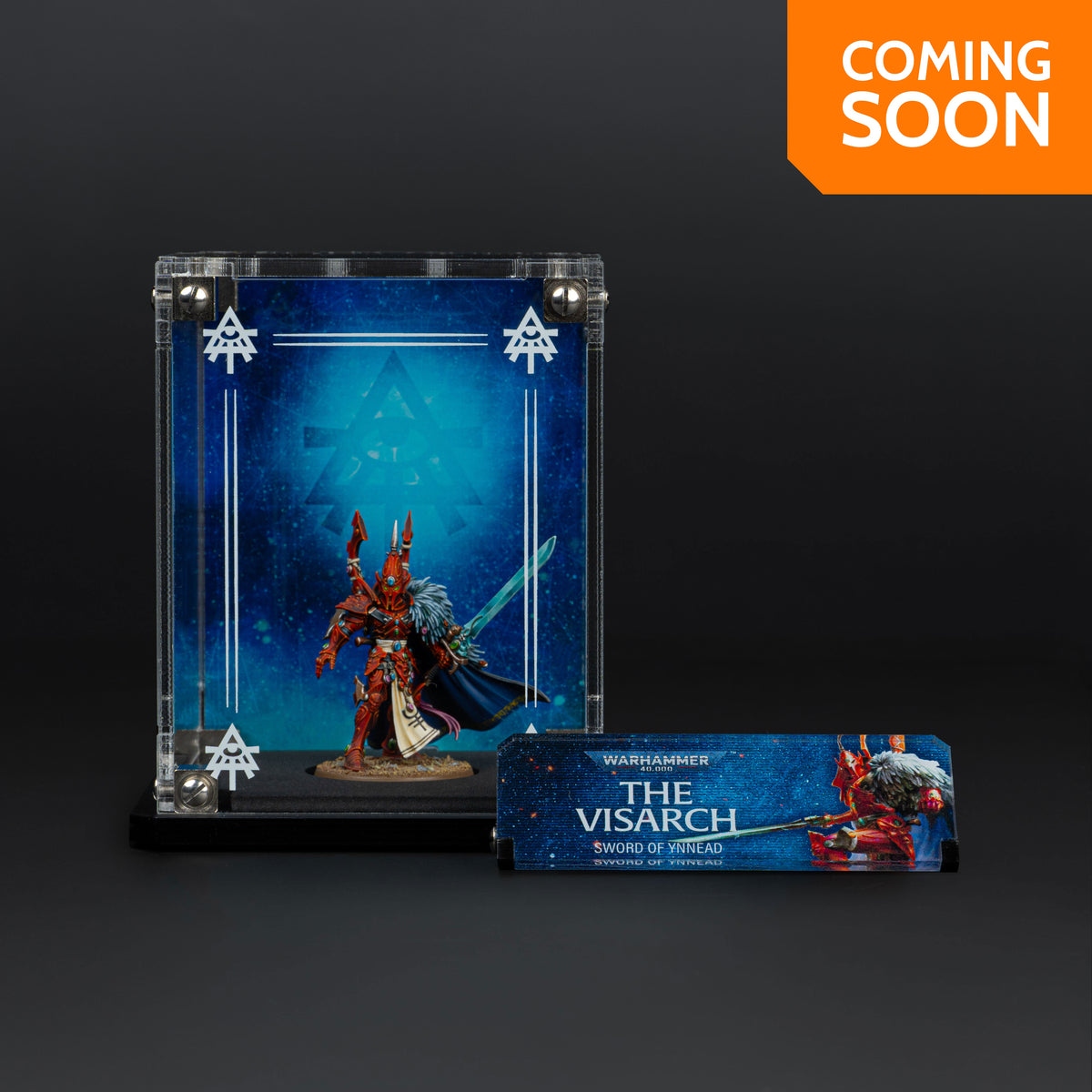 Display Case for Warhammer® 40,000 The Visarch — Wicked Brick