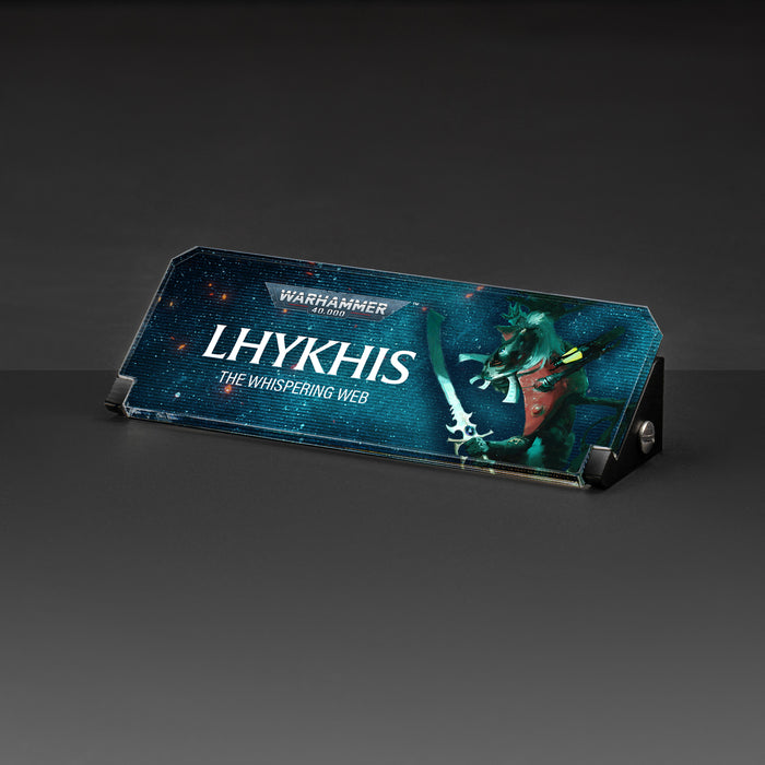 Plaque for Warhammer® 40,000 Lhykhis