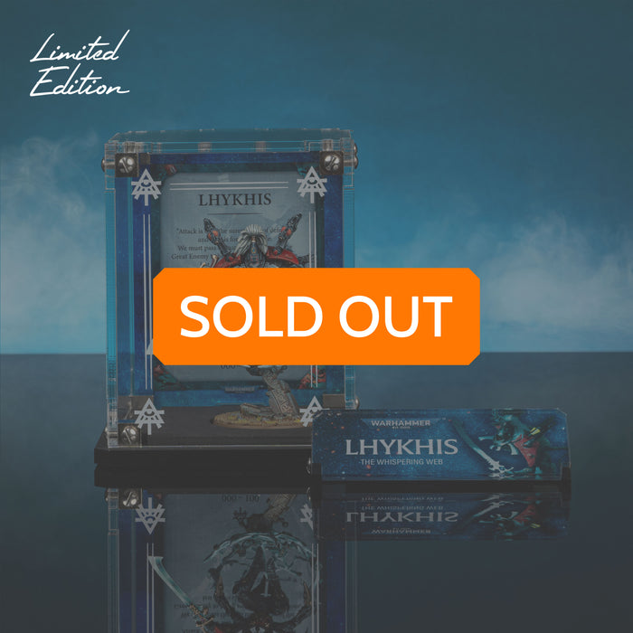 Limited Edition Display Case for Warhammer® 40,000 Lhykhis