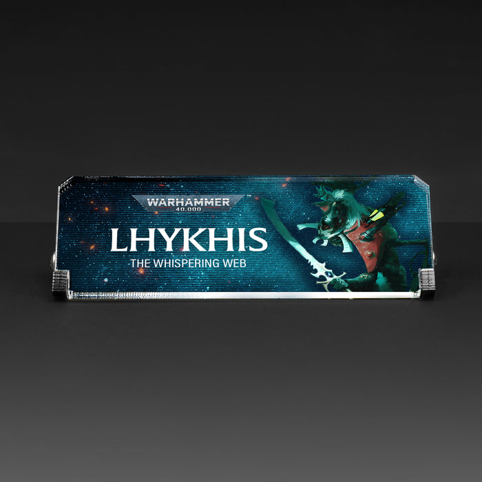Plaque for Warhammer® 40,000 Lhykhis