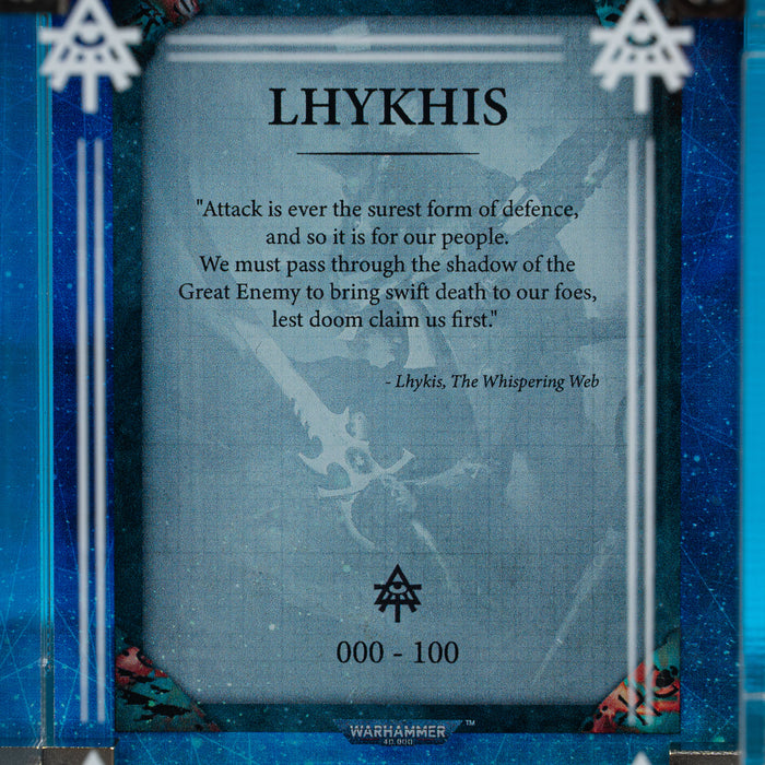 Limited Edition Display Case for Warhammer® 40,000 Lhykhis
