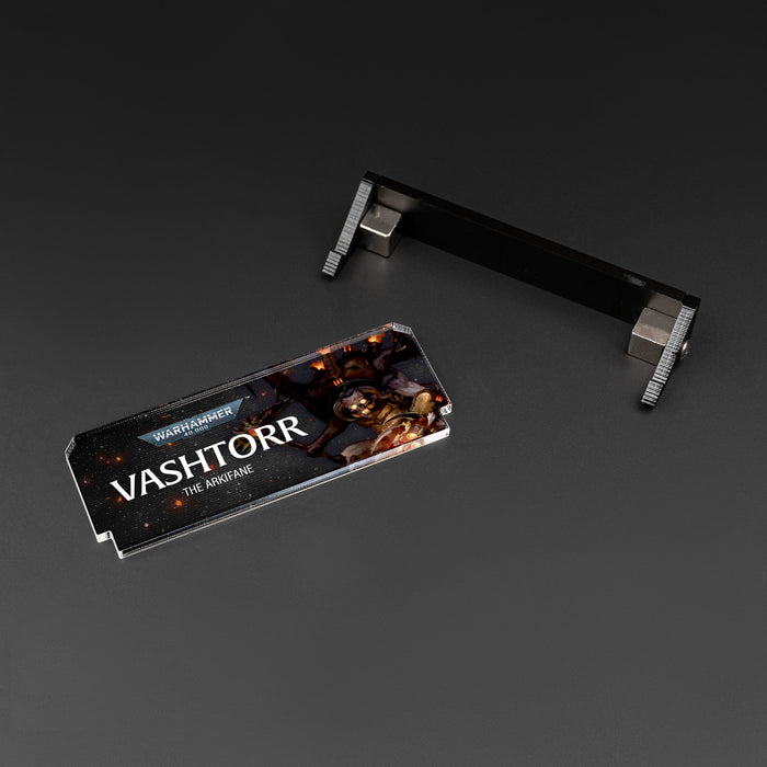 Plaque for Warhammer® 40,000 Vashtorr the Arkifane