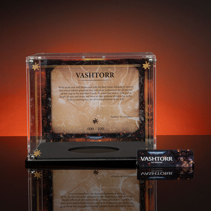 Limited Edition Display Case for Warhammer® 40,000 Vashtorr the Arkifane