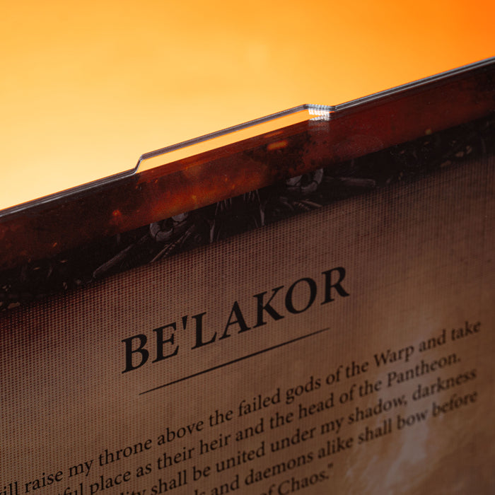 Limited Edition Display Case for Warhammer® 40,000 Be'lakor, the Dark Master