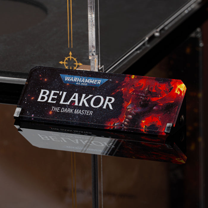 Limited Edition Display Case for Warhammer® 40,000 Be'lakor, the Dark Master