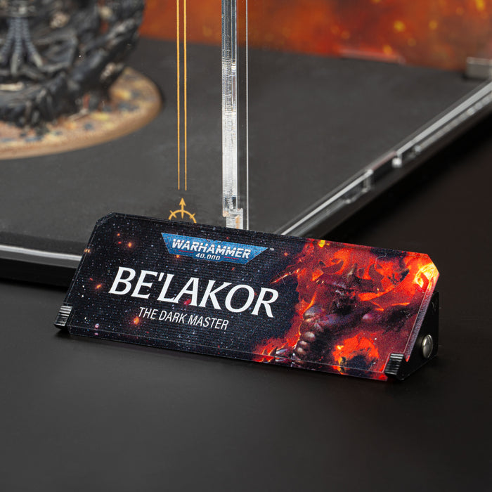 Display Case for Warhammer® 40,000 Be'lakor, the Dark Master