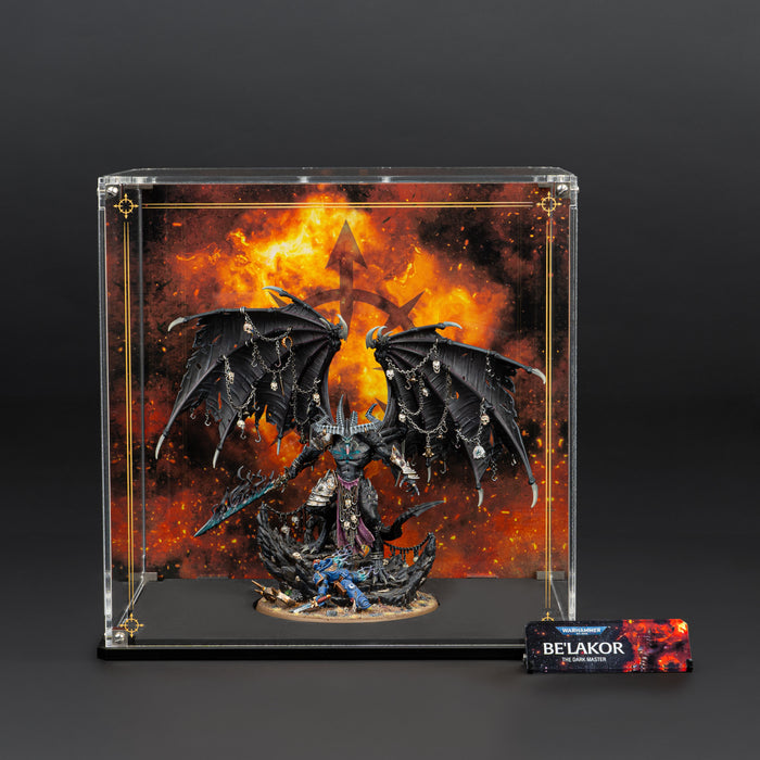 Display Case for Warhammer® 40,000 Be'lakor, the Dark Master