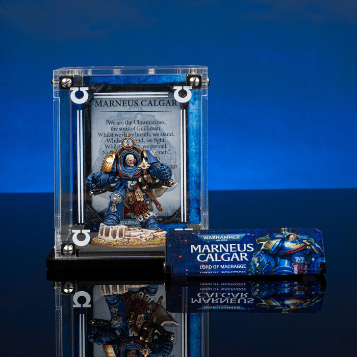 Limited Edition Display Case for Warhammer® 40,000 Marneus Calgar in Armour of Antilochus