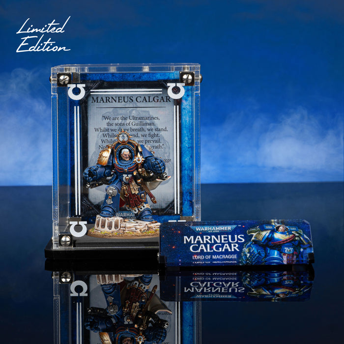 Limited Edition Display Case for Warhammer® 40,000 Marneus Calgar in Armour of Antilochus