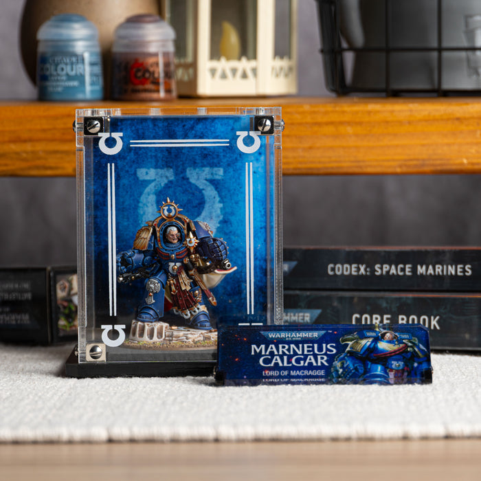 Display Case for Warhammer® 40,000 Marneus Calgar in Armour of Antilochus