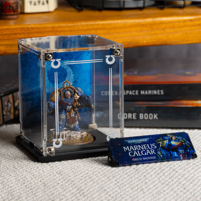 Display Case for Warhammer® 40,000 Marneus Calgar in Armour of Antilochus
