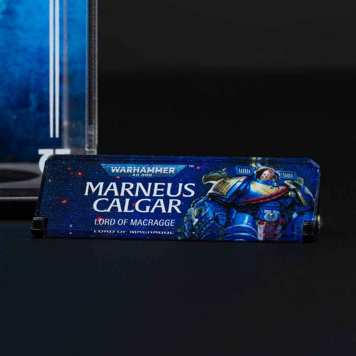Display Case for Warhammer® 40,000 Marneus Calgar in Armour of Antilochus