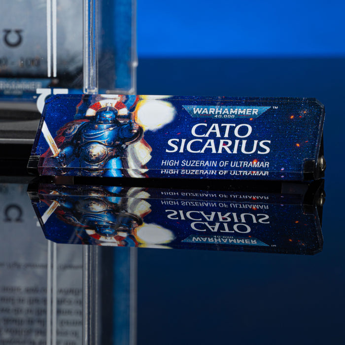 Limited Edition Display Case for Warhammer® 40,000 Cato Sicarius