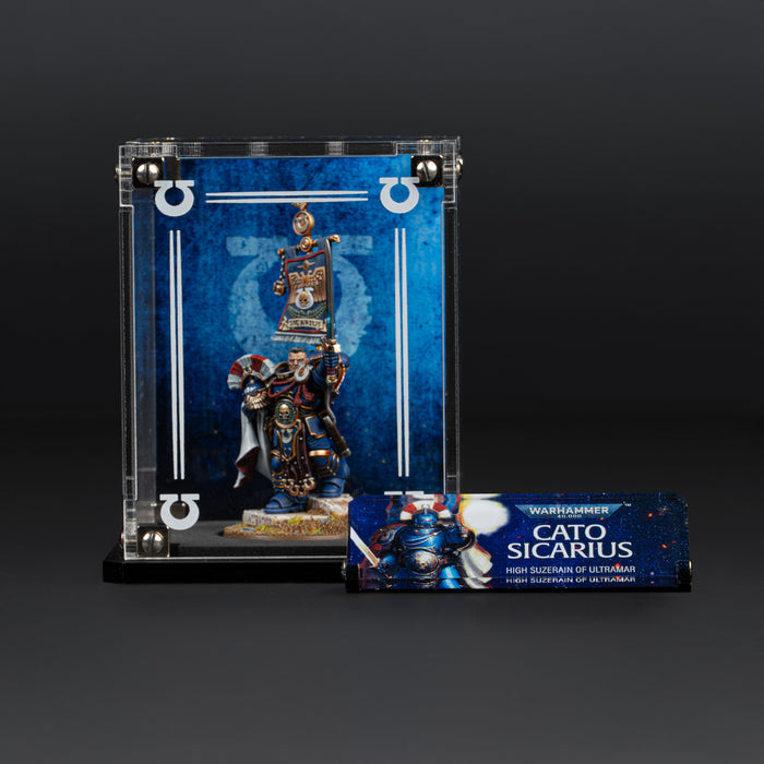 Display Case for Warhammer® 40,000 Cato Sicarius